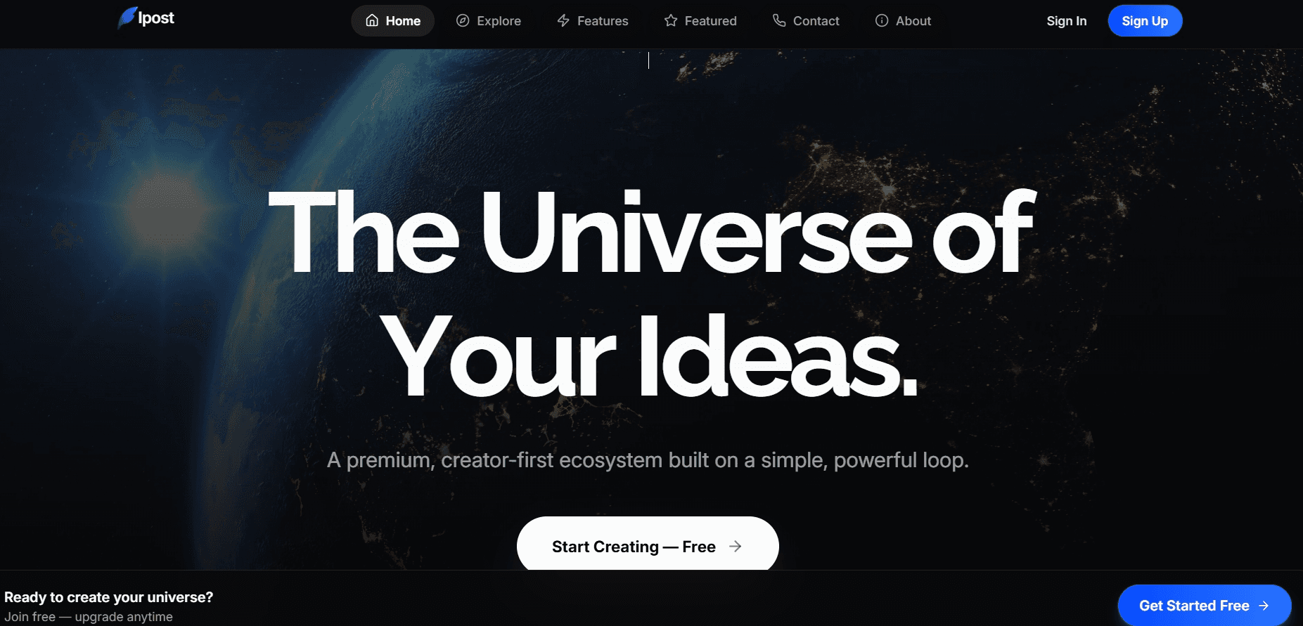 iPOST — Modern Publishing Platform